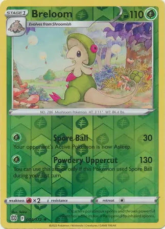 Brilliant Stars Breloom #4/172 reverse holo